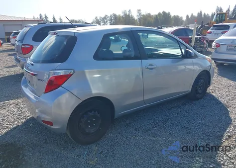 2014 Toyota Yaris L (Tmmf Plant) from USA, damaged, VIN VNKJTUD34EA007582